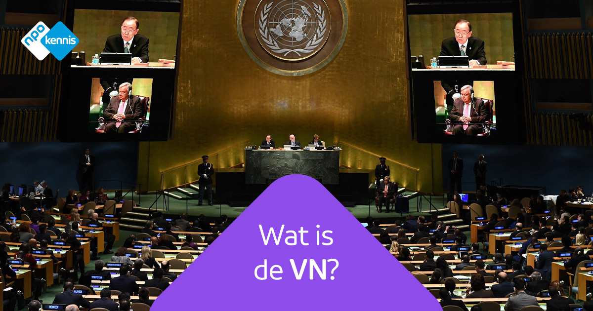Schooltv: Wat is de VN? - Story over het doel van de Verenigde Naties
