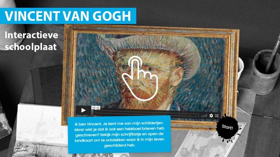 Schooltv: Vincent van Gogh - Interactieve schoolplaat over het leven van  Vincent van Gogh